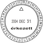 Colop Printer R 40 Dátum 24 óra