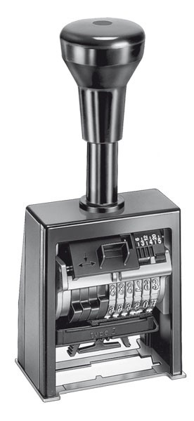 Reiner B6K 6 karakteres sorszámozó