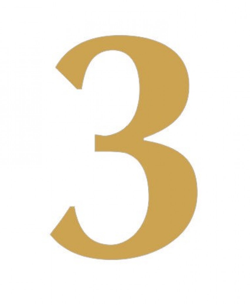 Lézervágott betűk/számok 2,3 mm